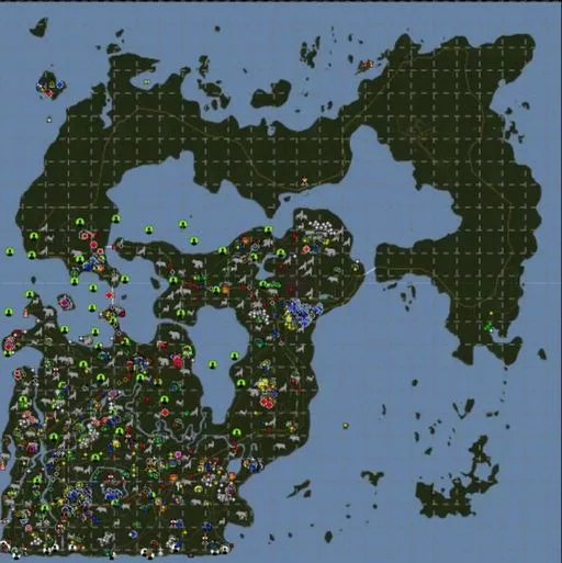 Captură de ecran 2. [RU] Onforin Map PVE/PVPzona