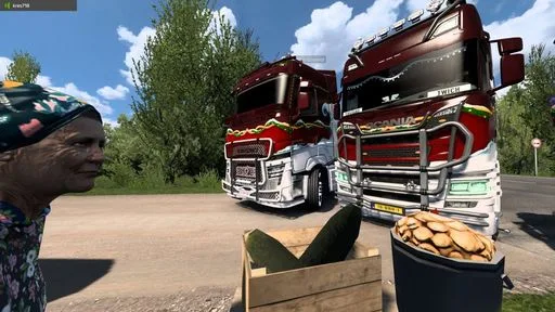 Captură de ecran 2. BlooDy-Truckers.Ru | LITE | Server 01 | ETS2