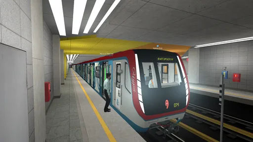 Captură de ecran 5. Жизнь в метро | Metrostroi