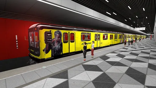 Captură de ecran 2. Жизнь в метро | Metrostroi