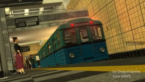 Captură de ecran 1. Metrostroi Realistic MAXWAGONS Project №1
